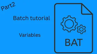 batch bat tutorial part2 Variables