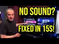 How To Fix MI No Sound Problem The ONE Fix No One Knows