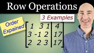 Elementary Row Operations - Solve Using an Augmented Matrix