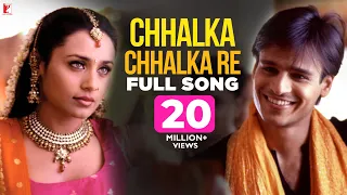 chhalka chhalka re song saathiya vivek oberoi rani mukerji a r rahman gulzar richa sharma