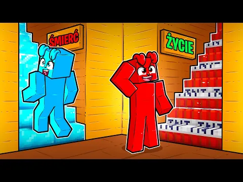 Video Thumbnail: NIE WYBIERZ ZŁYCH SCHODÓW w Minecraft!