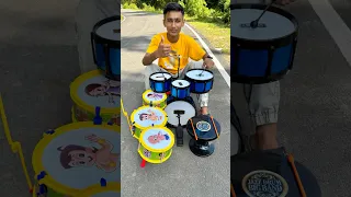 Big 2 Noting Band Jazz Drum Set For Testing Shorts 