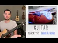 Quick Guitar Tip - Open String Drone