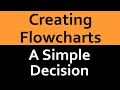 Flowchart Example - A Simple Decision