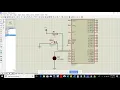 8051 assembly language program for switch interfacing led blink