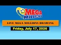 Mega Millions Winning Numbers Friday July 17 2026 Mega Millions Results Today