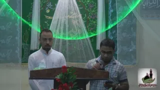 هل خانك الوقت الشاعر امين حيان مولد الامام المهدي عج 1437 