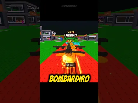 FIZ O RITUAL DO BOMBARDIRO no ROUBE UM BRAINROT!😳 #shorts #roblox