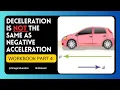 Negative Acceleration vs Deceleration