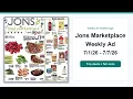 Jons Marketplace Weekly Ad 26 - 26 Best Deals