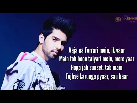 Download MP3 AAJA NA FERRARI MEIN (Lyrical Video) | Armaan Malik |  Amaal Mallik |