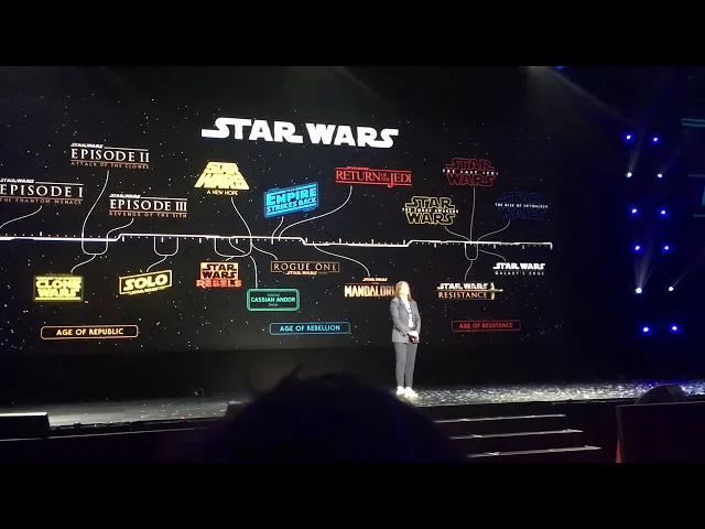 D23 Expo 2019 Ewan McGregor returns as Obi Wan Announcement - Disney+ Show