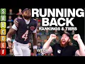 Top 40 Running Back Rankings Tiers - Week 8 Fantasy Football