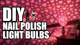 DIY Nail Polish Light Bulbs - Man Vs AI #6