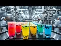How BOBA Tea Is Made Inside The Factory