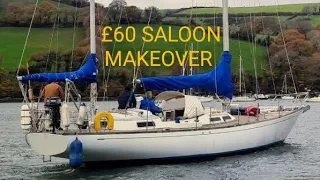 #130 – £60 MAKEOVER!  Improvements on a budget. Making our boat a HOME!