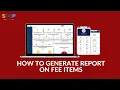 How To Generate Reports on Components Basis