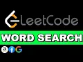 LeetCode Word Search Depth First Search Python