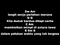 Download Lagu Chord/Kunci Gitar Menua Bersamamu - Sandy Pagalla + Lirik