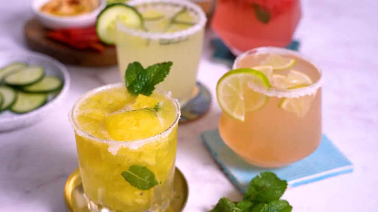 4 Fruity Tequila T&Ts 4 Ways