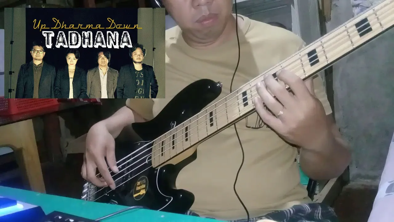 Up Dharma Down - Tadhana bass cover by TREBORN