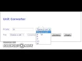 Web App Measurement Unit Converter