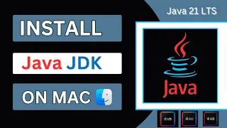 Install Oracle Java JDK 21 JAVA - HOME LTS on Macbook Apple Silicon Hello World using IntelliJ