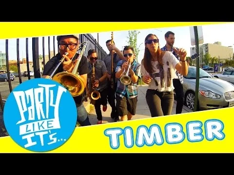 Download MP3 Timber - Pitbull ft. Ke$ha - Ska Cover by Party Like It's... - (Official Music Video)