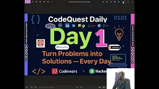 Start This Daily Coding Habit Day 1 Challenge