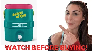 Honest Review of Igloo Special Edition Retro 2 Gallon Barrel Water Jug