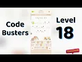 Code Busters Level 18 Answers Complete Solution Go Answer