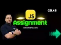 JavaScript DOM Manipulation Assignment 2 CSLAB - SIKAR