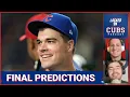 Download Lagu FINAL PREDICTIONS for the 2025 Chicago Cubs