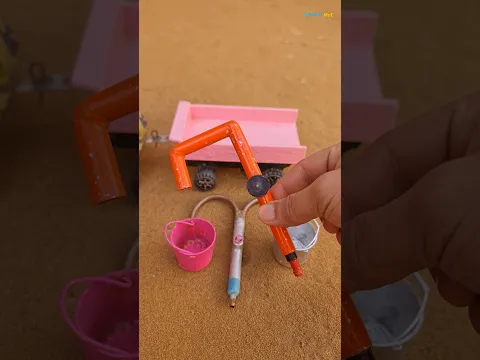 Mini tractor project mini motor water pump science project video🥰