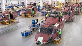 How NATO Builds Super-Advanced Helicopters Inside Massive Modern Factories