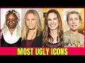 15 UGLIEST Actresses in Hollywood - The Faces They Tried to Hide