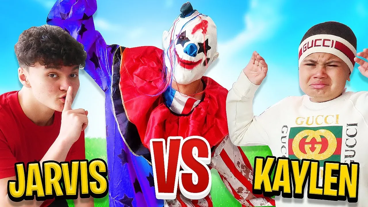 Fortnite CLOWN PRANK on MindofRez's Little Brother (FaZe Jarvis Vs Kaylen)