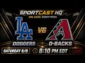 LIVE Scoreboard Dodgers vs D-backs LAD ARI Every Pitch One screen Real-time