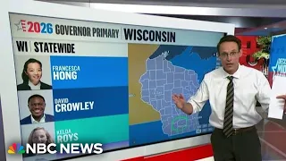 Kornacki s topsy turvy Wisconsin gubernatorial race between Francesca Hong David Crowley