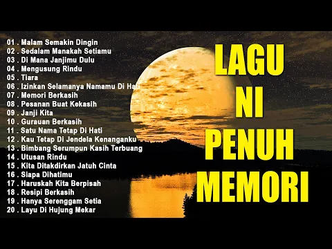 Download MP3 Malam Semakin Dingin - Lagu Ni Penuh Memori - Slow Rock Malaysia 90an Terbaik