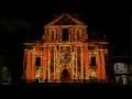 Lagu Projection mapping BYOB Ghent Sint Pieters Kerk