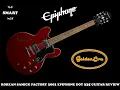 KOREAN SAMICK FACTORY 2001 EPIPHONE DOT 335 GUITAR REVIEW