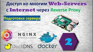 02 preparing the server docker docker compose nginx proxy manager