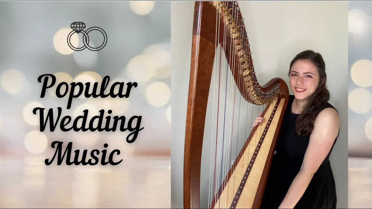 4 BEAUTIFUL Wedding Songs on Harp | Harp Song Medley 4 BEAUTIFUL Wedding Songs on Harp | Harp Song Medley