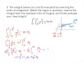Double Integrals over General Regions Practice Problems