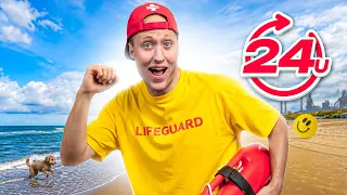 BANKZITTERS OVERLEVEN 24 UUR OP HET STRAND
