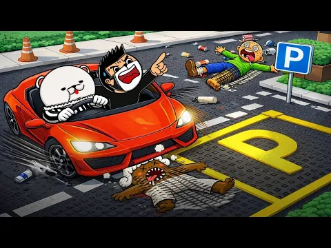 Video Thumbnail: แข่งกันจอดรถ ใครโปรสุด 💥🚗💨 Roblox