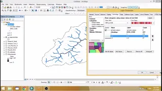 إنشاط الخريطة الشبكة الهيدروغرافية Arcgis 