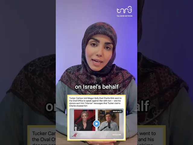 ⁣Grayzone says K-irk rejected Netanyahu funding & felt pressured after questioning Israel’s influence