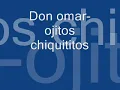 Don omar ojitos chiquititos